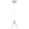 Access Lighting Port Nine Martini, Martini LED Pendant, Brushed Steel Finish, Clear Glass 63140LEDD-BS/CLR - alternate 1